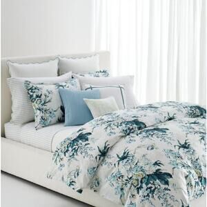 Lauren Ralph Lauren White Floral Eden Botanical Comforter Queen